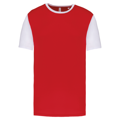 Maillot manches courtes bicolore unisexe – Image 65