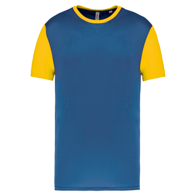 Maillot manches courtes bicolore unisexe – Image 59