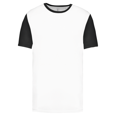 Maillot manches courtes bicolore unisexe – Image 71