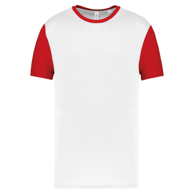 Maillot manches courtes bicolore unisexe – Image 77