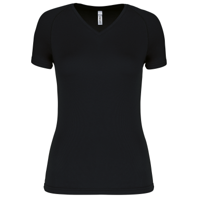 T-shirt de sport manches courtes col v femme – Image 10