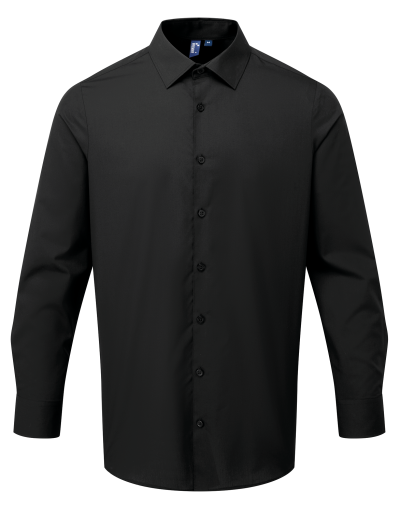 Chemise popeline RECYCLIGHT à manches longues pour homme – Image 2