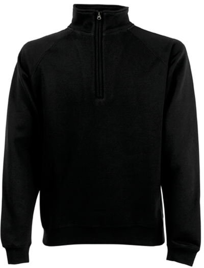Sweat-shirt col zippé Premium (62-032-0) – Image 4
