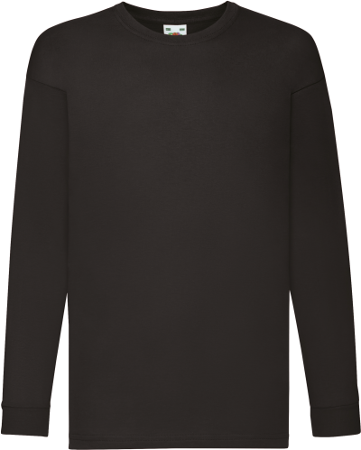 T-shirt enfant manches longues Valueweight (61-007-0)
