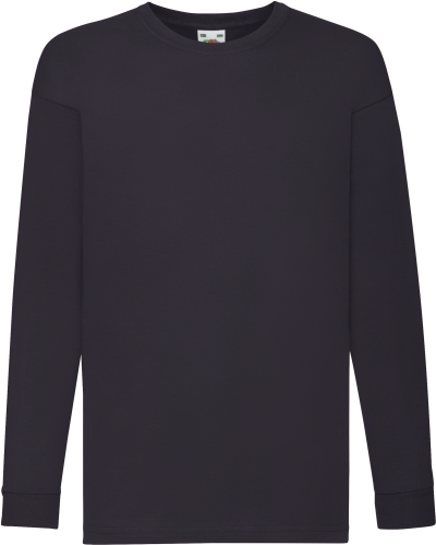 T-shirt enfant manches longues Valueweight (61-007-0) – Image 5