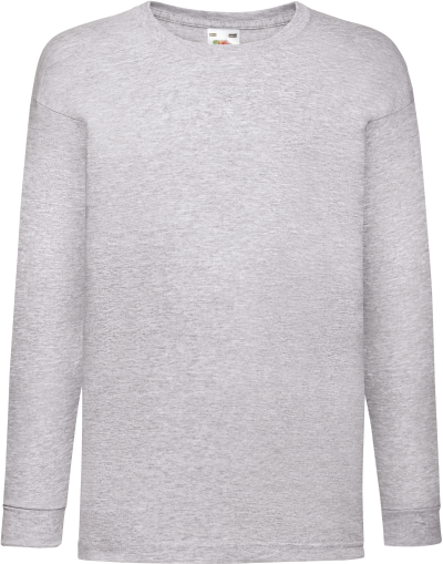 T-shirt enfant manches longues Valueweight (61-007-0) – Image 8