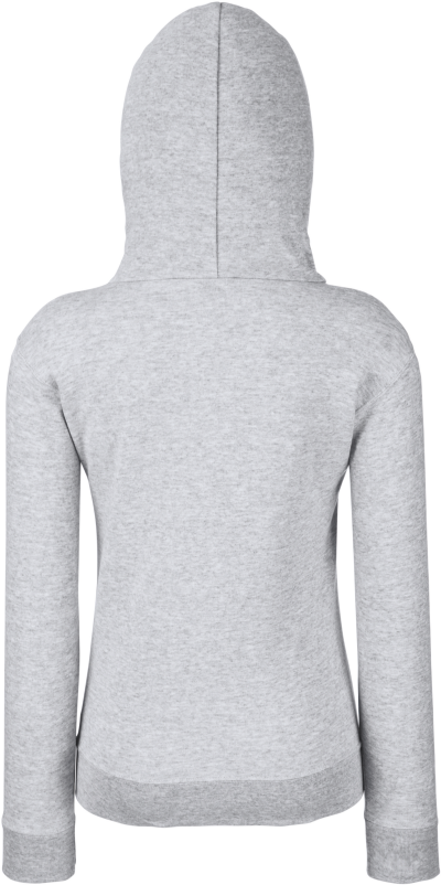 Sweat-shirt femme zippé capuche Premium (62-118-0) – Image 9