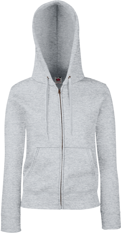 Sweat-shirt femme zippé capuche Premium (62-118-0) – Image 8