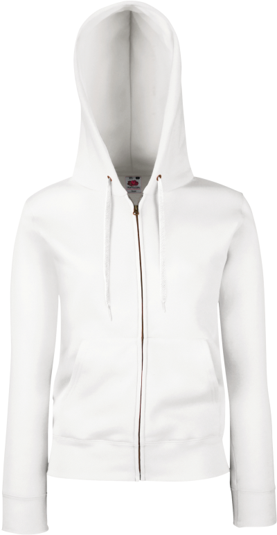 Sweat-shirt femme zippé capuche Premium (62-118-0) – Image 10