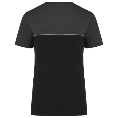 T-shirt bicolore écoresponsable manches courtes unisexe – Image 16