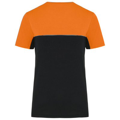 T-shirt bicolore écoresponsable manches courtes unisexe – Image 22