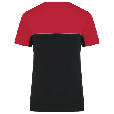 T-shirt bicolore écoresponsable manches courtes unisexe – Image 25