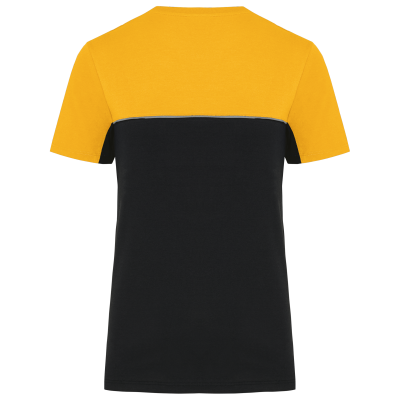 T-shirt bicolore écoresponsable manches courtes unisexe – Image 28