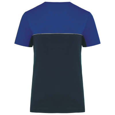 T-shirt bicolore écoresponsable manches courtes unisexe – Image 34