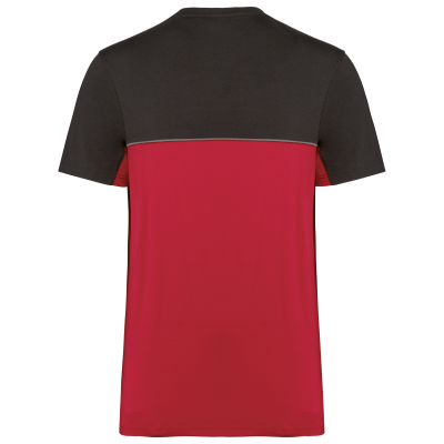 T-shirt bicolore écoresponsable manches courtes unisexe – Image 37