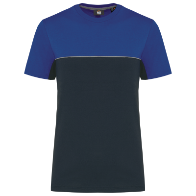 T-shirt bicolore écoresponsable manches courtes unisexe – Image 33