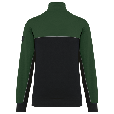Sweat-shirt écoresponsable col zippé unisexe – Image 17