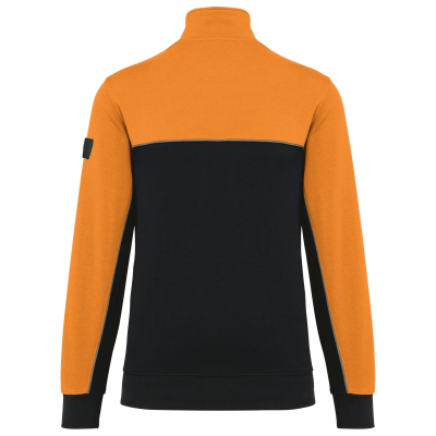 Sweat-shirt écoresponsable col zippé unisexe – Image 20
