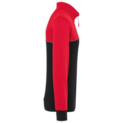 Sweat-shirt écoresponsable col zippé unisexe – Image 24
