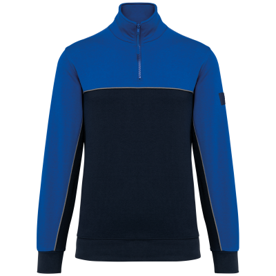Sweat-shirt écoresponsable col zippé unisexe – Image 31