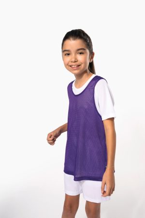 Chasuble en filet léger multisports enfant