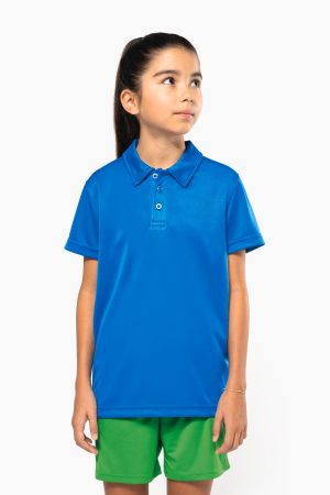 Polo sport manches courtes enfant